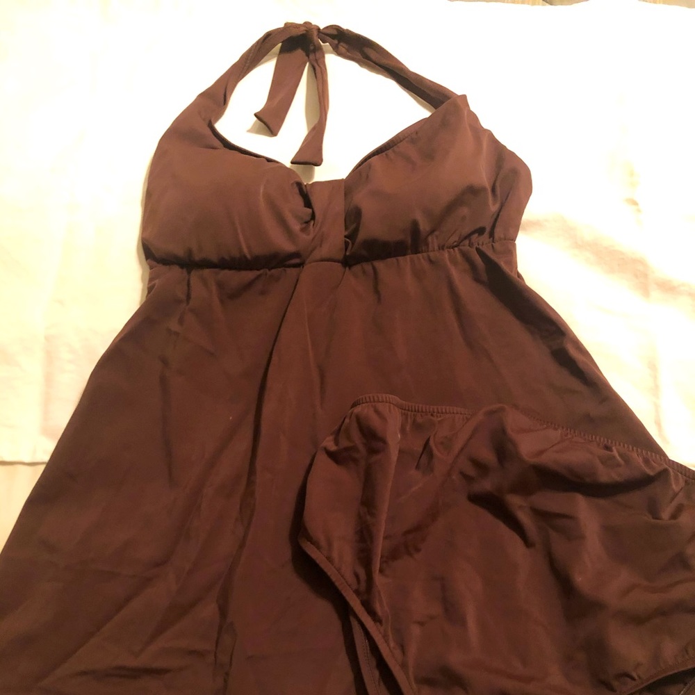 Prego Maternity Swimsuit Halter Top Tankini